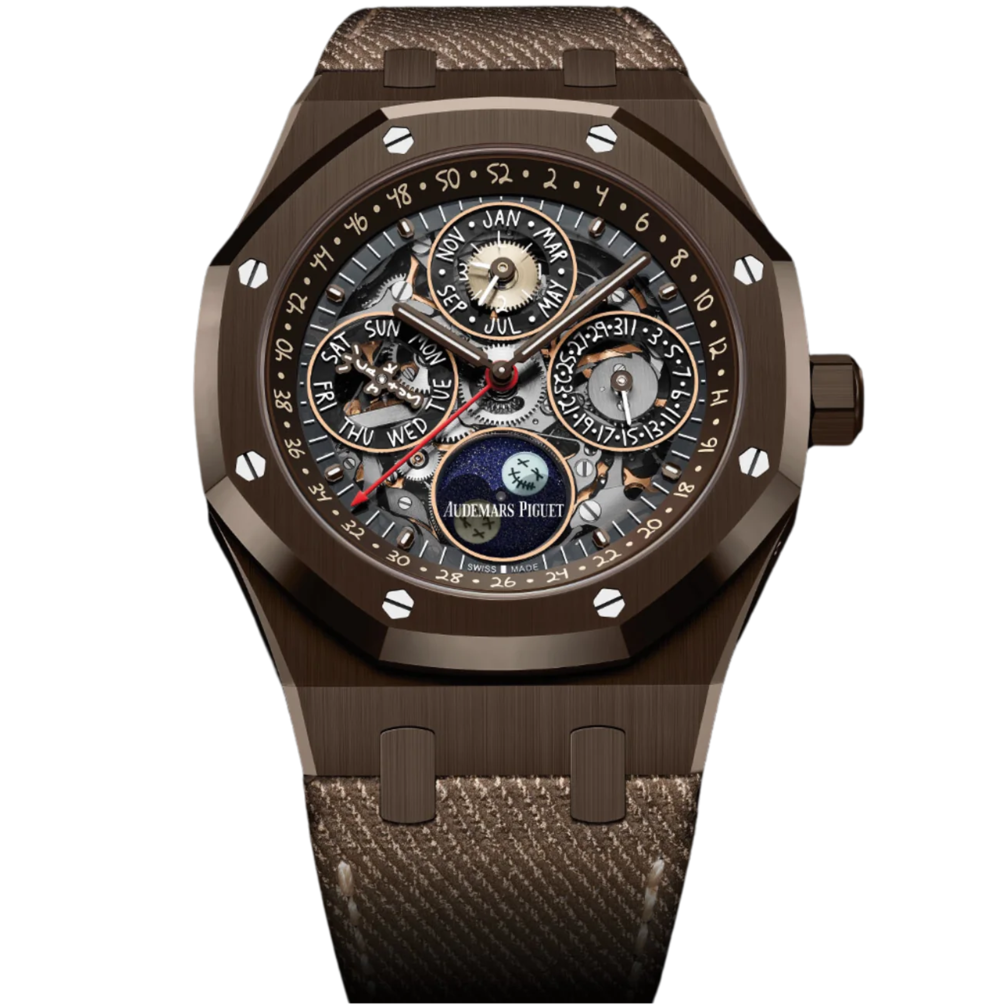 Audemars Piguet Royal Oak Perpetual Calendar Travis Scott Ref. 26585CM.OO.D301VE.01 41MM Brown Ceramic - Audemars Piguet