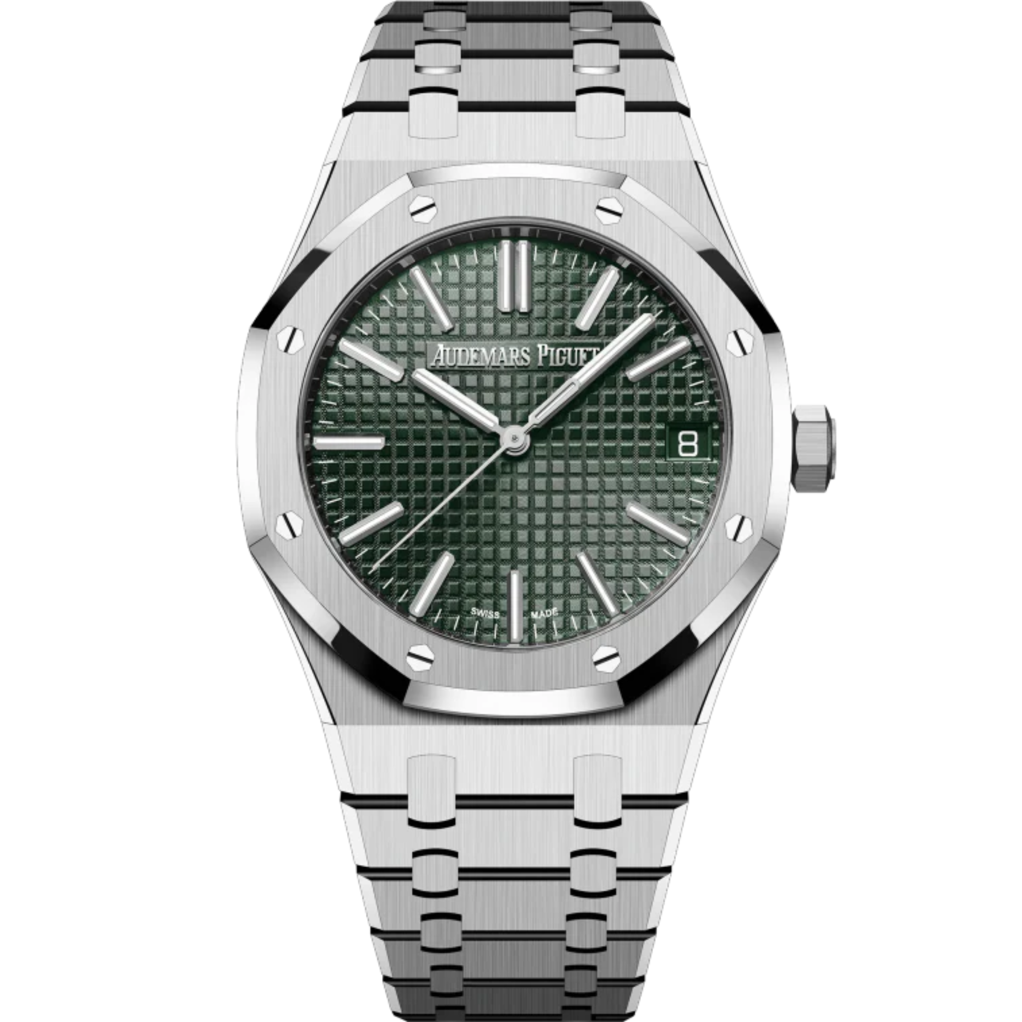 Audemars Piguet Royal Oak Ref. 15510ST.OO.1320ST.09 41MM Stainless Steel Green Dial - Audemars Piguet