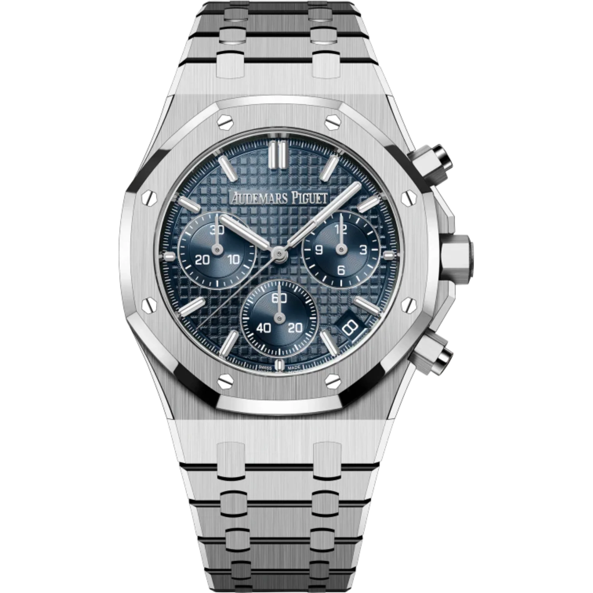 Audemars Piguet Royal Oak Ref. 26240ST.OO.1320ST.01 41MM Stainless Steel Blue Dial (50TH ANNIVERSARY) - Audemars Piguet