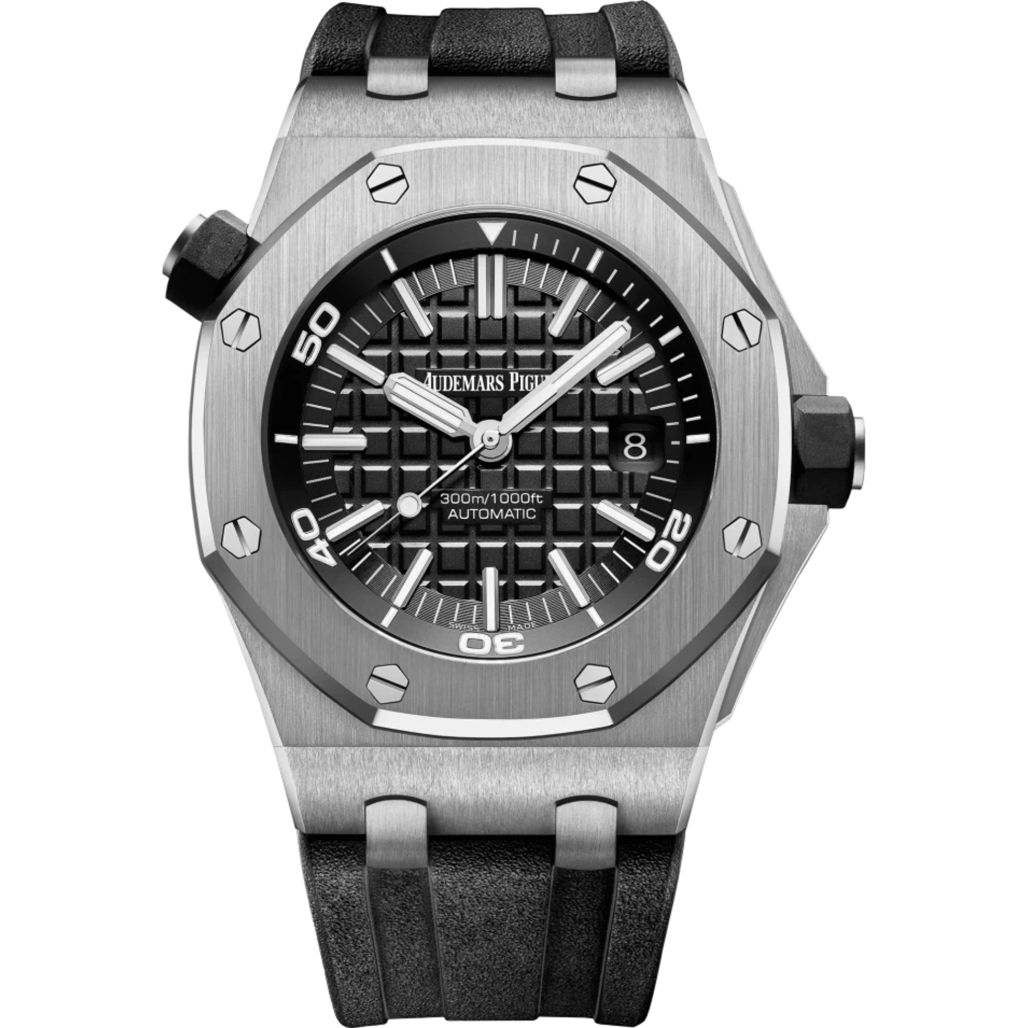 Audemars Piguet Royal Oak Offshore Ref. 15710ST.OO.A002CA.01 42MM Stainless Steel Diver Black Dial - Audemars Piguet