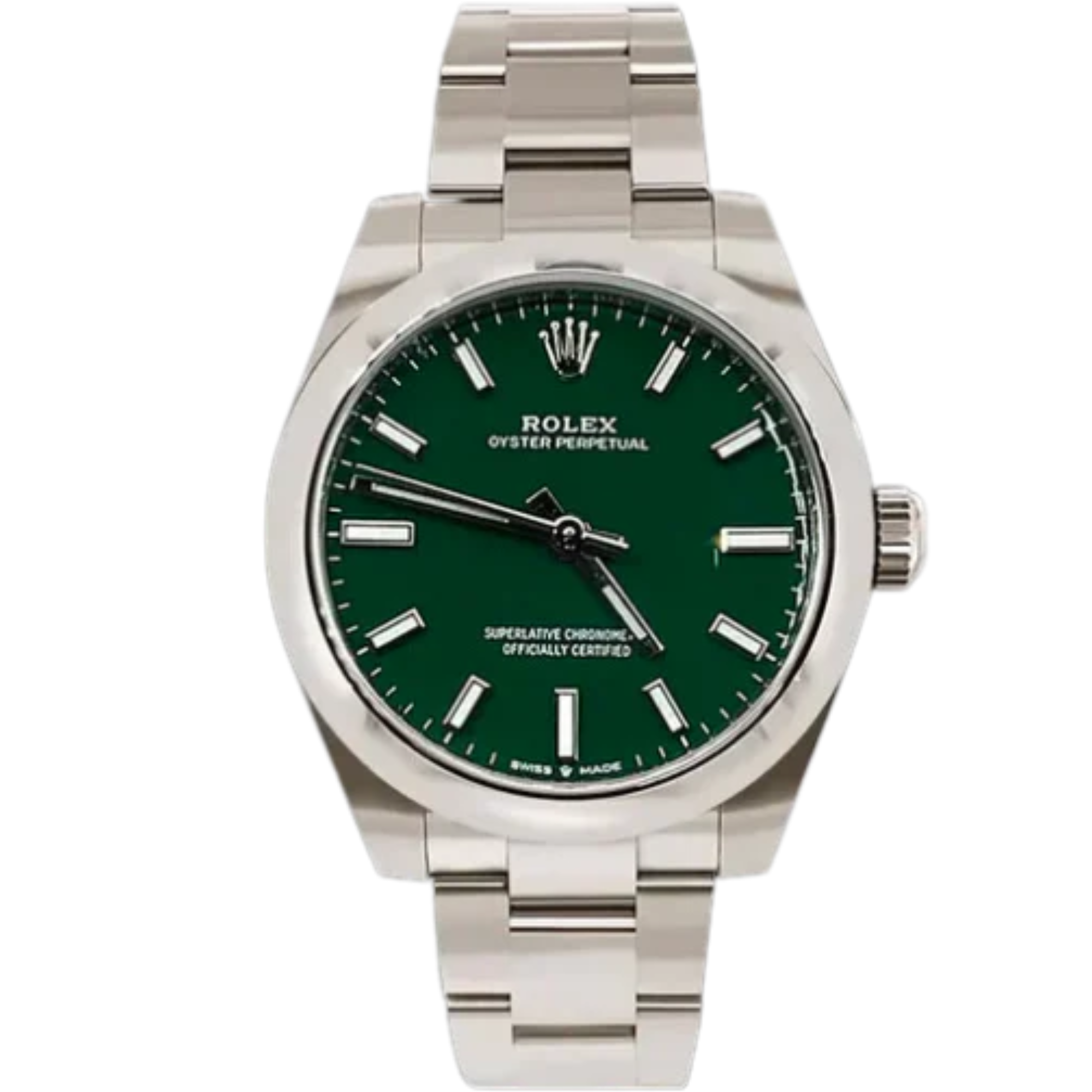 277200 Oyster Perpetual Green Dial - Rolex