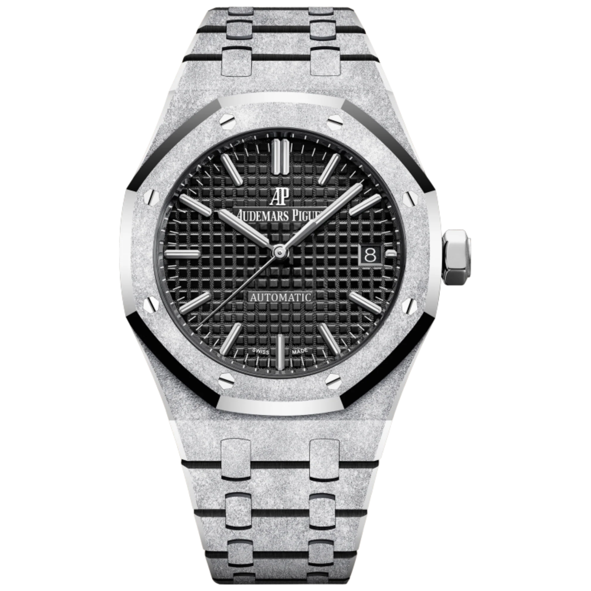 Audemars Piguet Royal Oak Ref. 15454BC.GG.1259BC.03 37MM White Gold Frosted Black Dial - Audemars Piguet