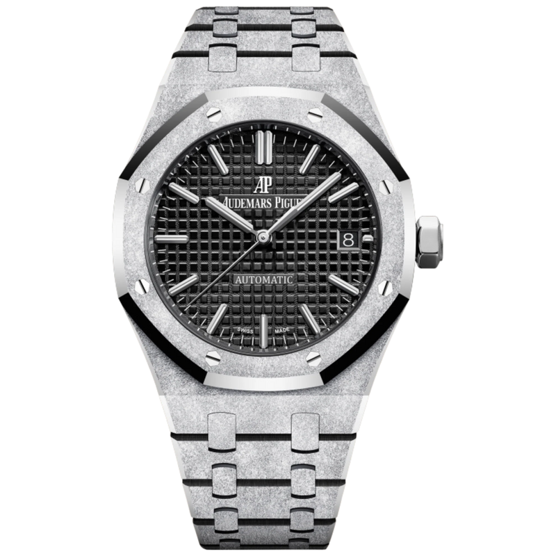 Audemars Piguet Royal Oak Ref. 15454BC.GG.1259BC.03 37MM White Gold Frosted Black Dial - Audemars Piguet