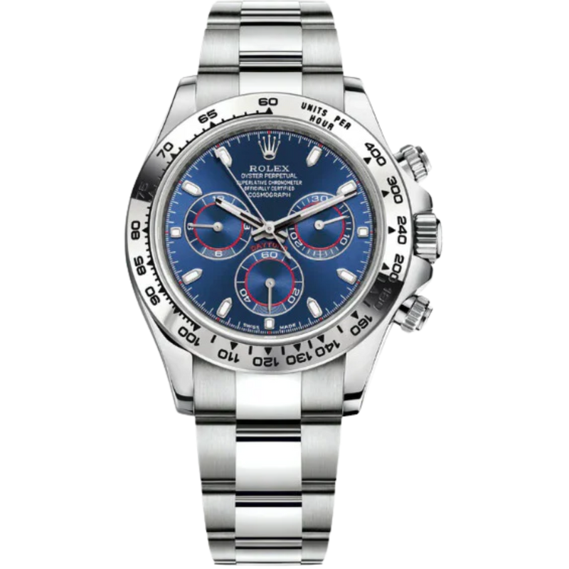 Rolex Daytona Ref. 116509 White Gold Blue Dial - Rolex