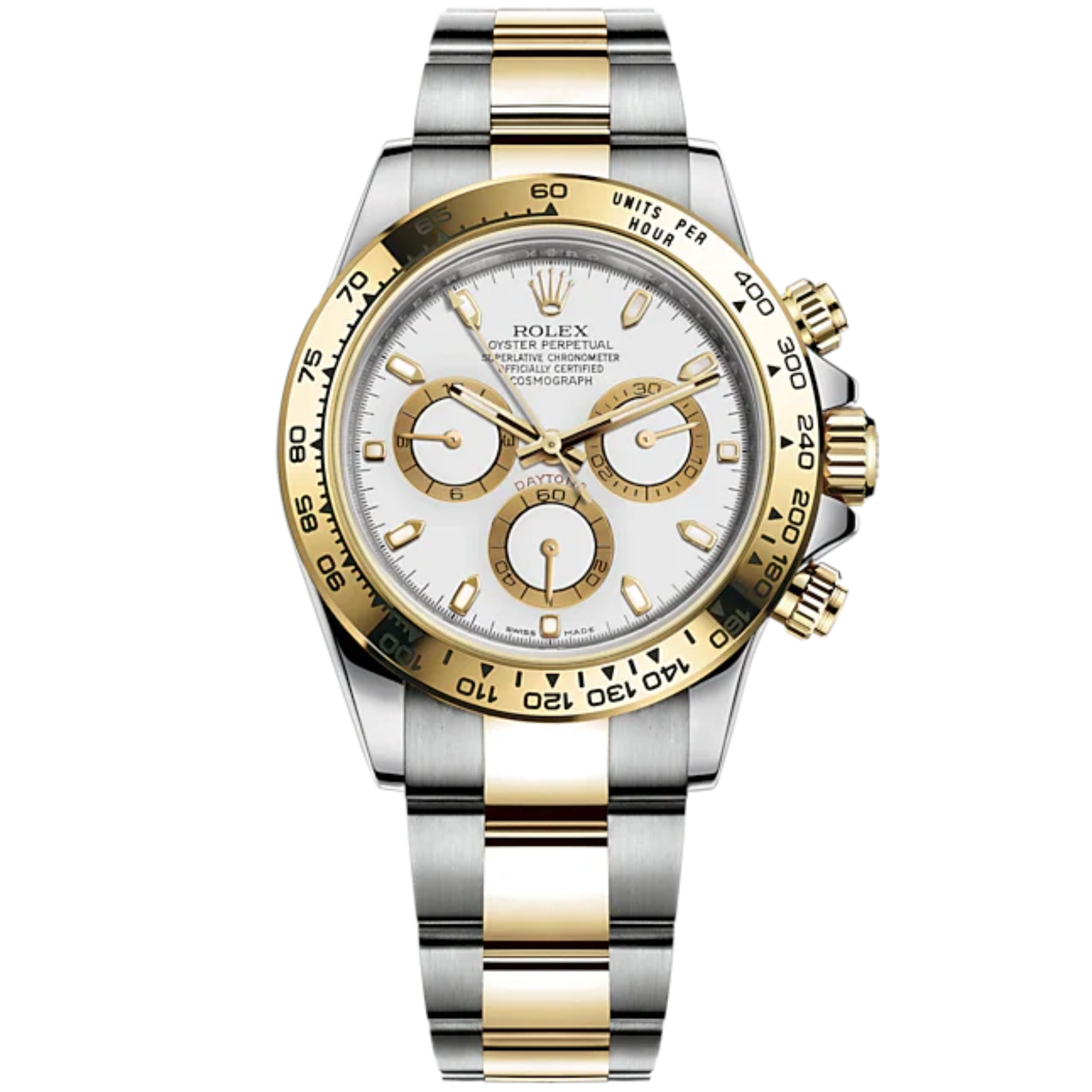 Rolex Daytona Ref. 116503 Two Tone White Dial - Rolex