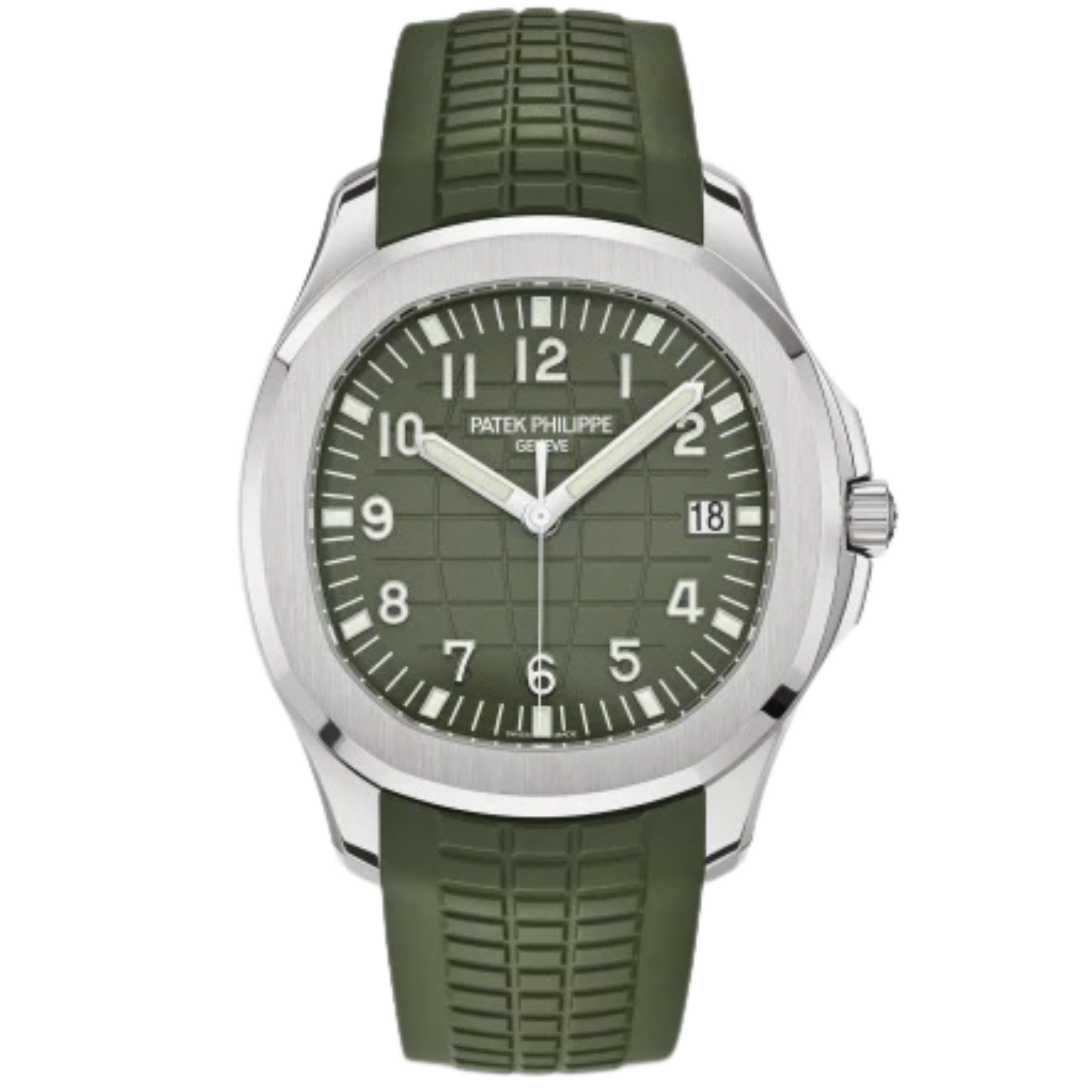 Patek Philippe Aquanaut Ref. 5168G White Gold Green Dial - Patek Philippe