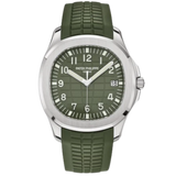 Patek Philippe Aquanaut Ref. 5168G White Gold Green Dial