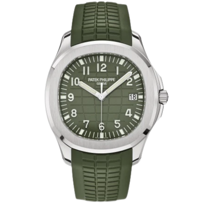 Patek Philippe Aquanaut Ref. 5168G White Gold Green Dial - Patek Philippe