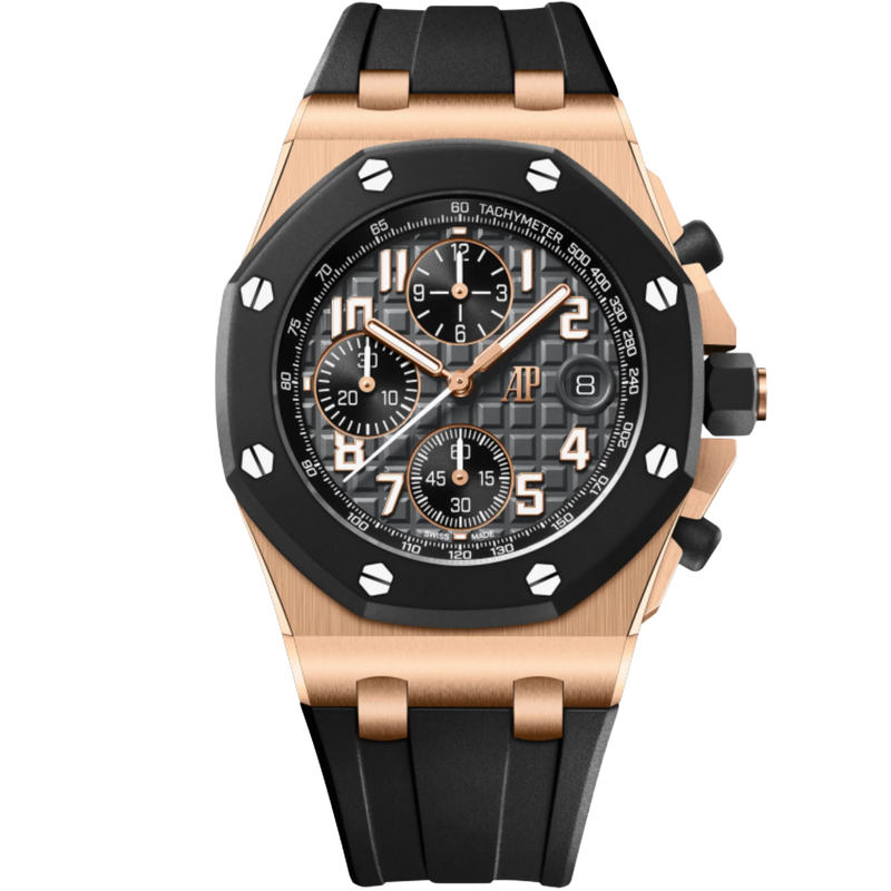 Audemars Piguet Royal Oak Offshore Ref. 26238OK.OO.A002CA.01 Rose Gold 42mm Rubberclad - Audemars Piguet