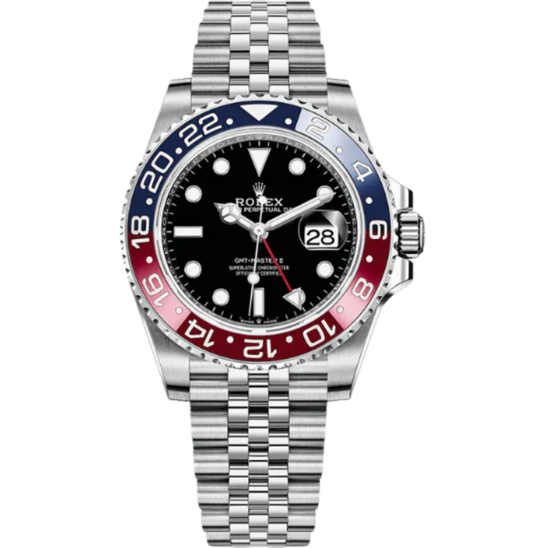 Rolex GMT Pepsi Ref. 126710BLRO GMT Pepsi on Jubilee Bracelet - Rolex