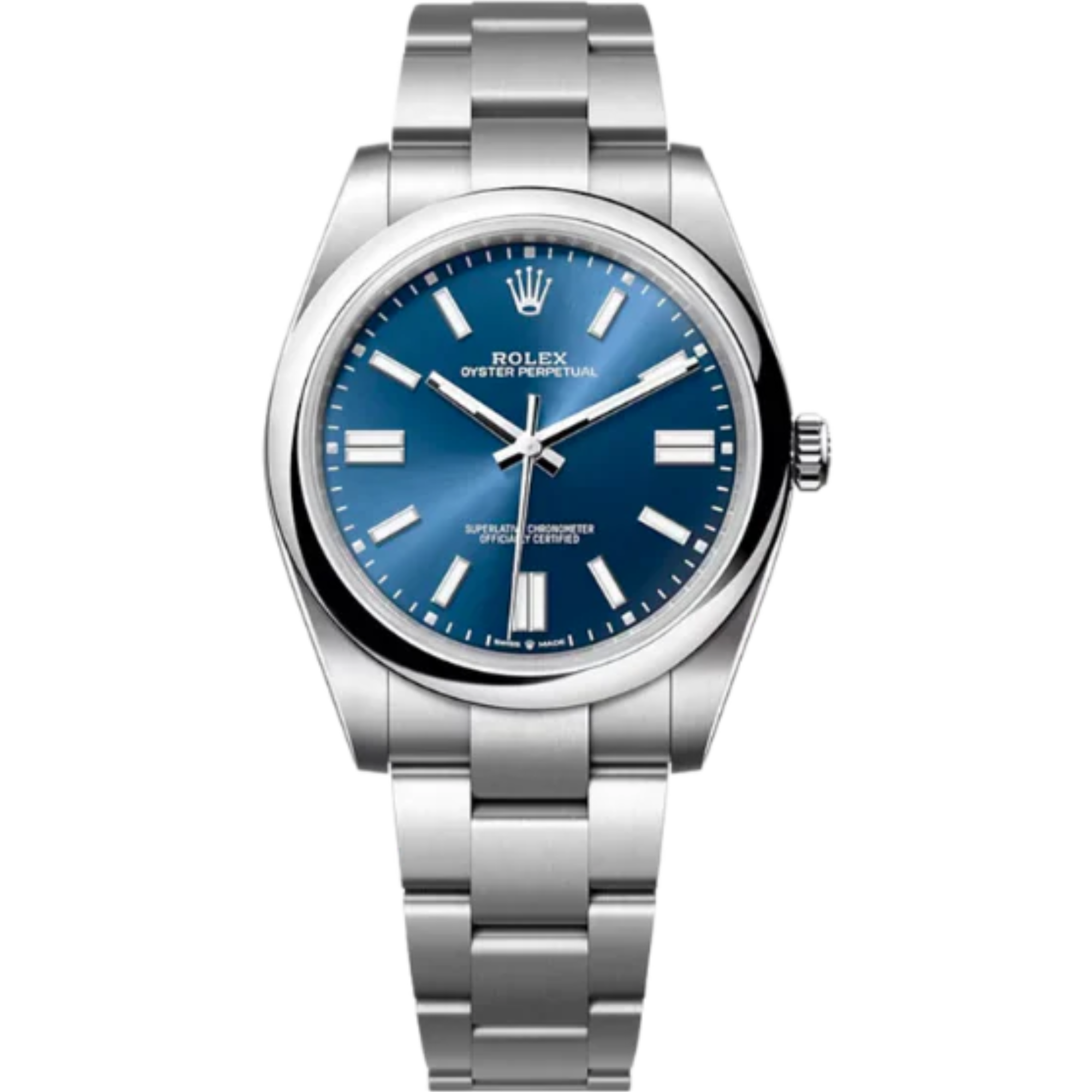 124300 41MM Stainless Steel Oyster Perpetual Blue Dial 2023 - Rolex