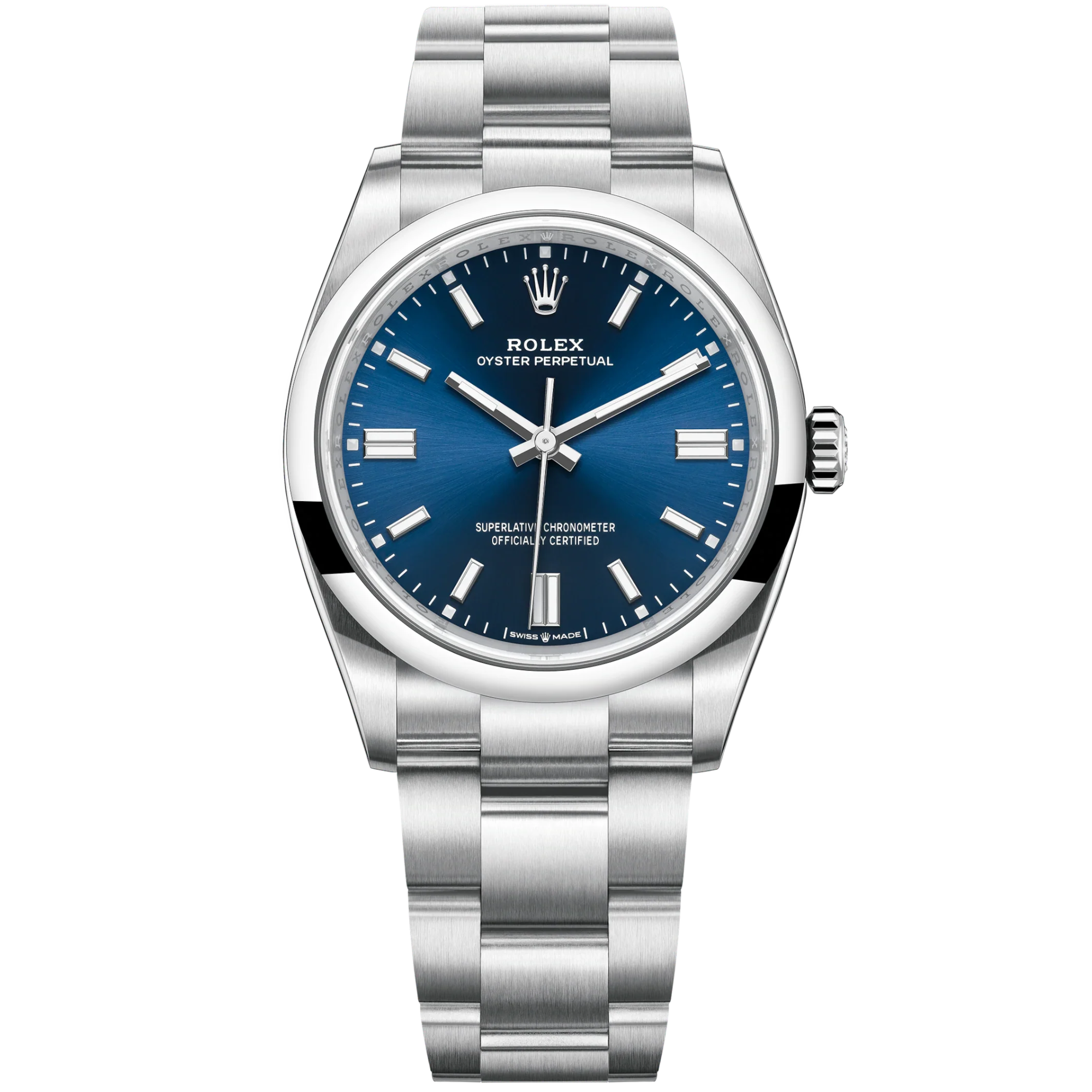Rolex Oyster Perpetual Ref. 126000 Blue Dial - Rolex