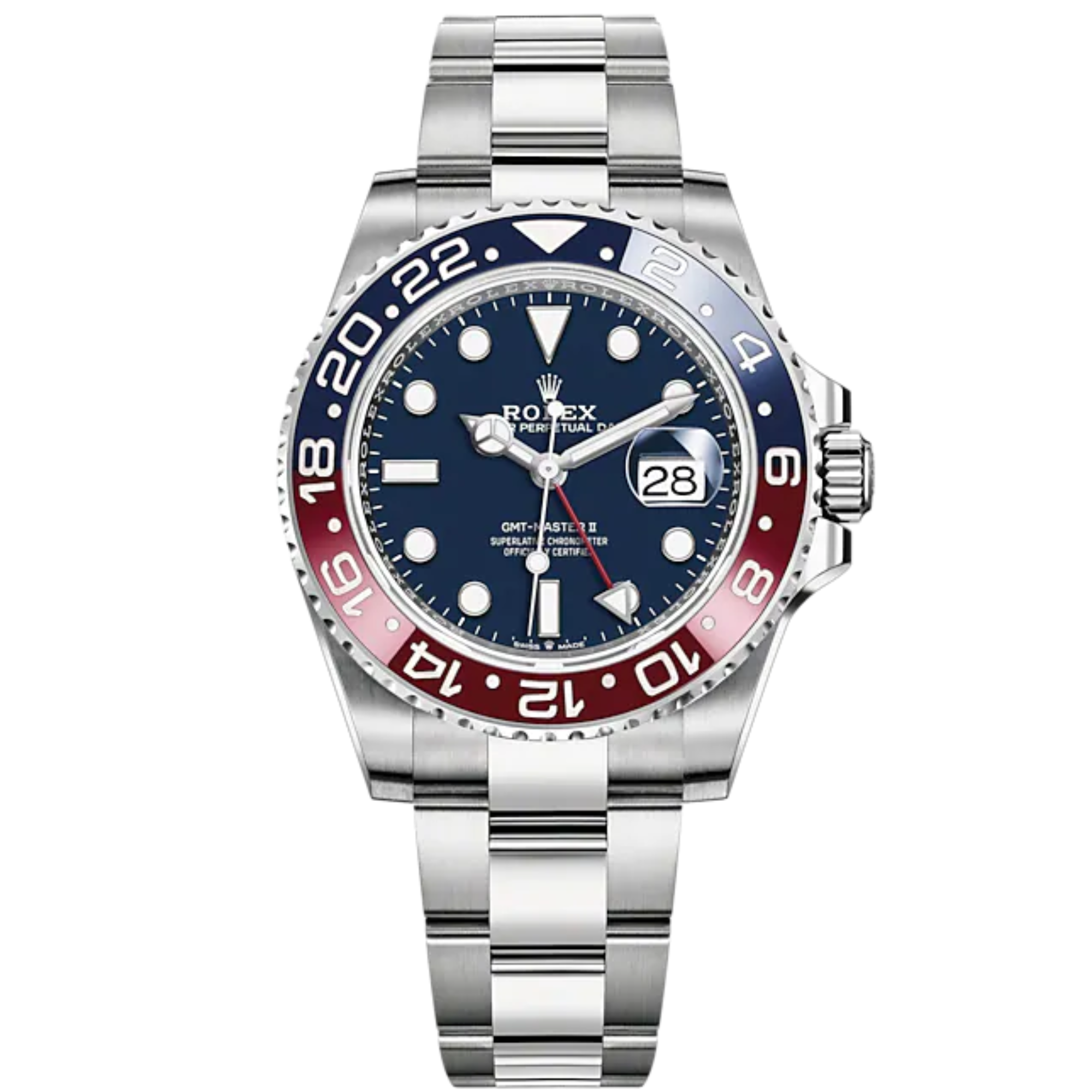 Rolex GMT Ref. 126719BLRO White Gold Pepsi Blue Dial - Rolex
