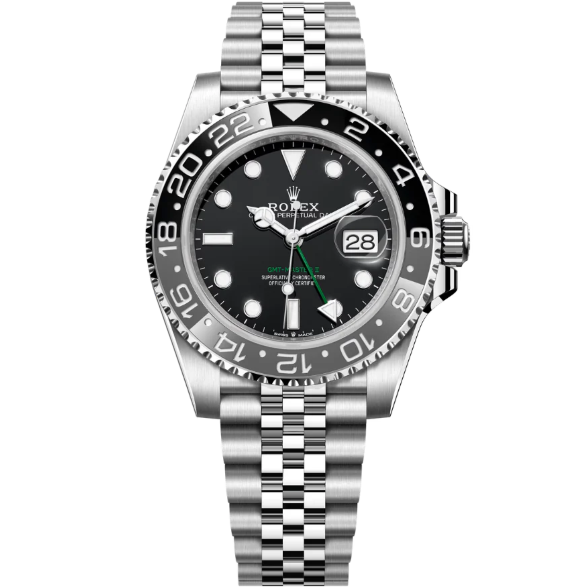 Rolex GMT MASTER-II 'Bruce Wayne" Ref. 126710GRNR in Jubilee - Rolex