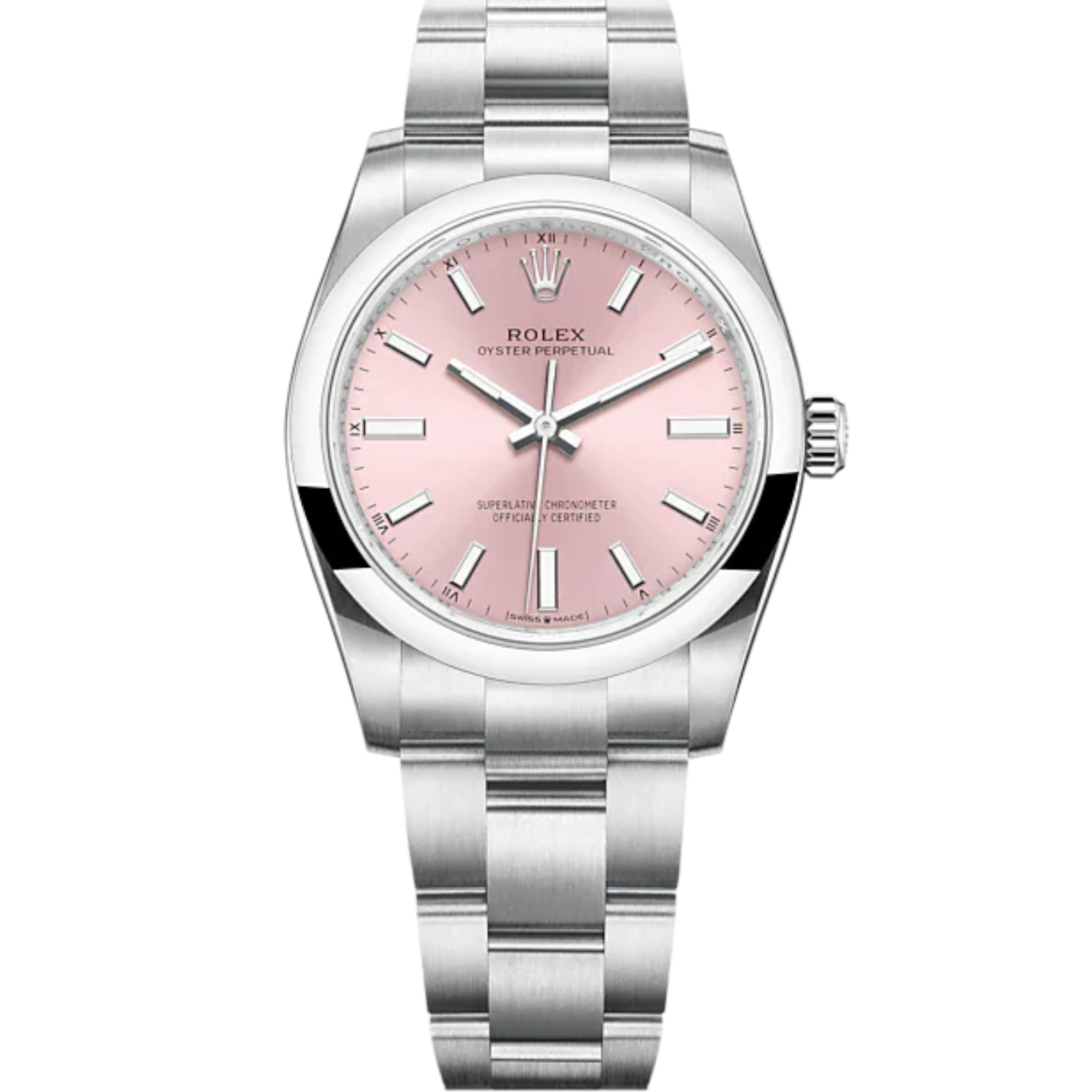 Rolex 34MM Oyster Perpetual Ref. 124200 Pink Dial - Rolex