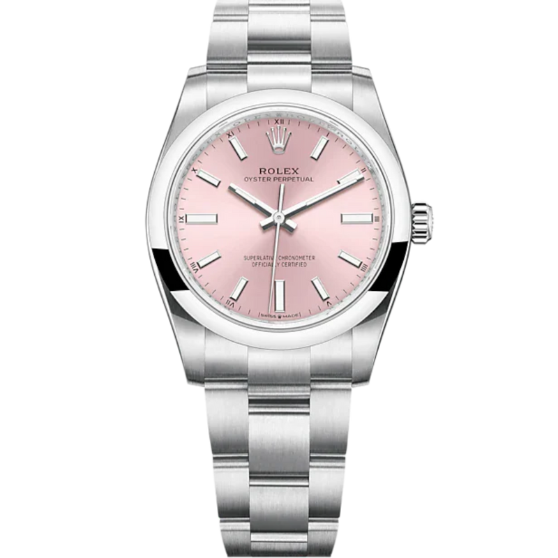 Rolex 34MM Oyster Perpetual Ref. 124200 Pink Dial - Rolex