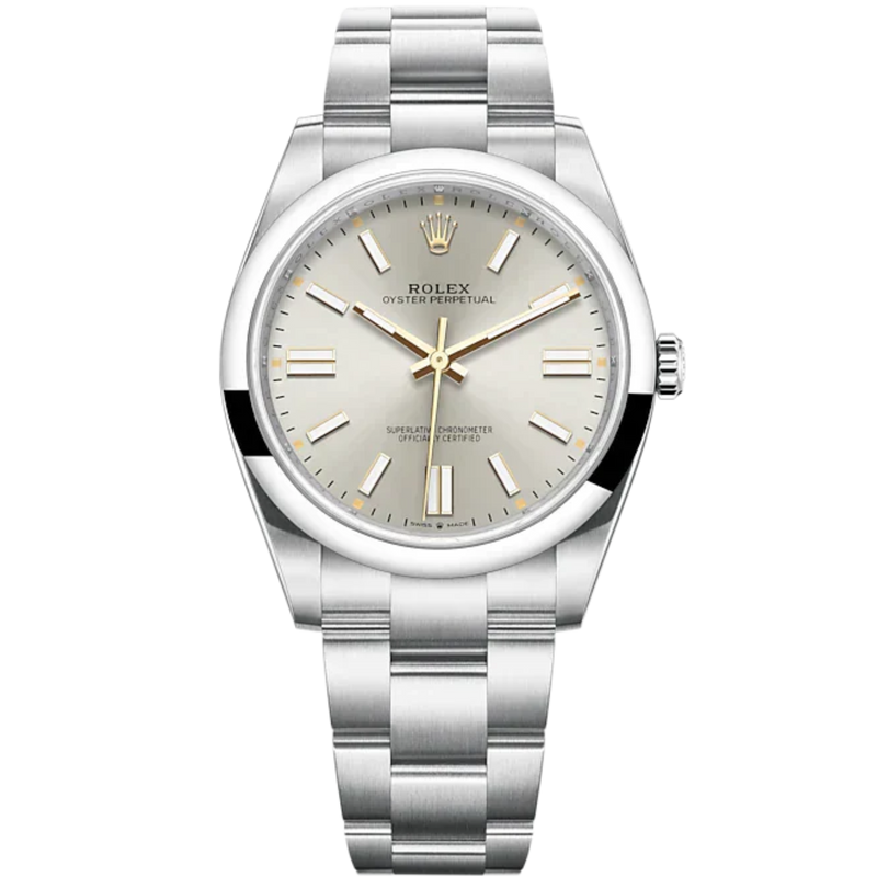Rolex Oyster Perpetual Ref. 124300 41MM Silver Dial - Rolex