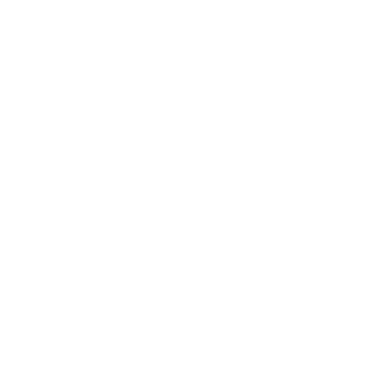 White Rolex logo on a black background