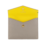 Rolex Grey & Yellow Business Card Holder