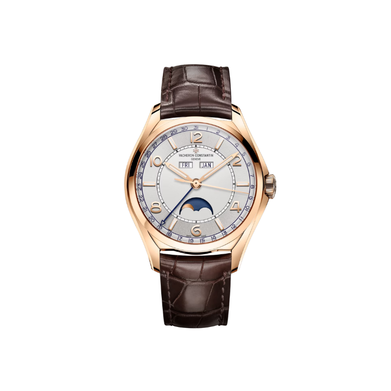 FIFTYSIX COMPLETE CALENDAR 40 MM PINK GOLD WITH WHITE BRASS DIAL - Vacheron Constantin