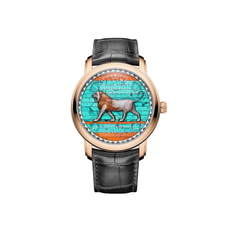 METIERS D'ART TRIBUTE TO GREAT CIVILISATIONS - LION DE DARIUS 42 MM PINK GOLD WITH 18K WHITE GOLD DIAL - Vacheron Constantin