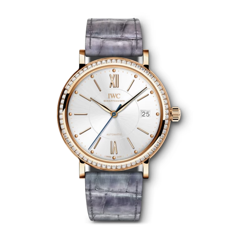 PORTOFINO AUTOMATIC 37 MM GOLD WITH SILVER DIAL - IWC