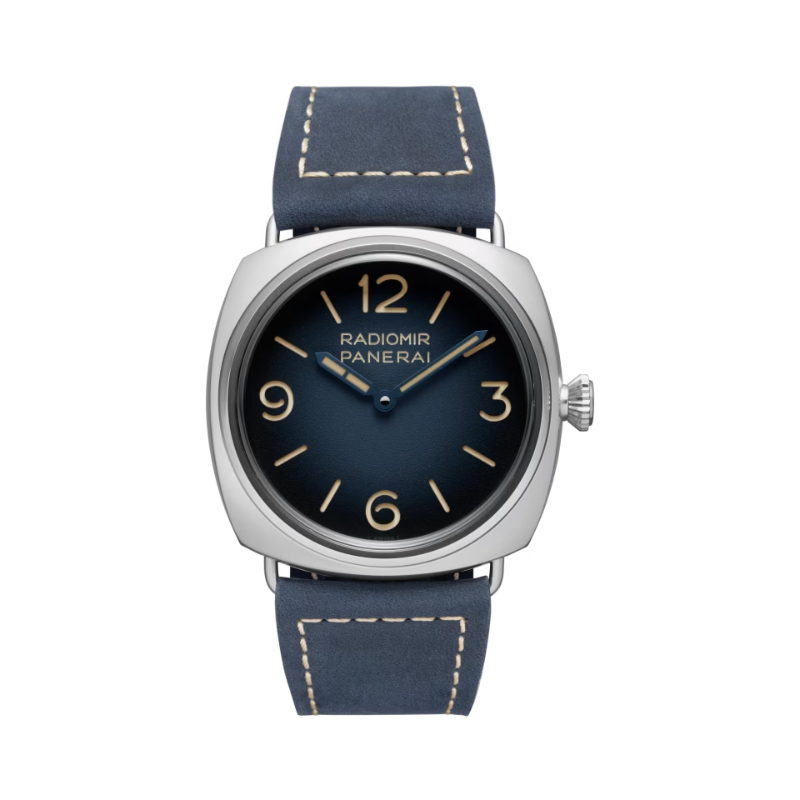 RADIOMIR TRE GIORNI PAM01335 45 MM STAINLESS STEEL WITH SHADED BLUE DIAL - Panerai
