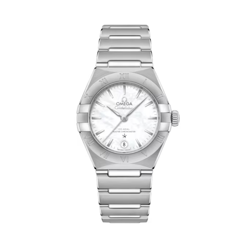 CONSTELLATION 29 MM STAINLESS STEEL WITH MOTHER OF PEARL DIAL - Omega