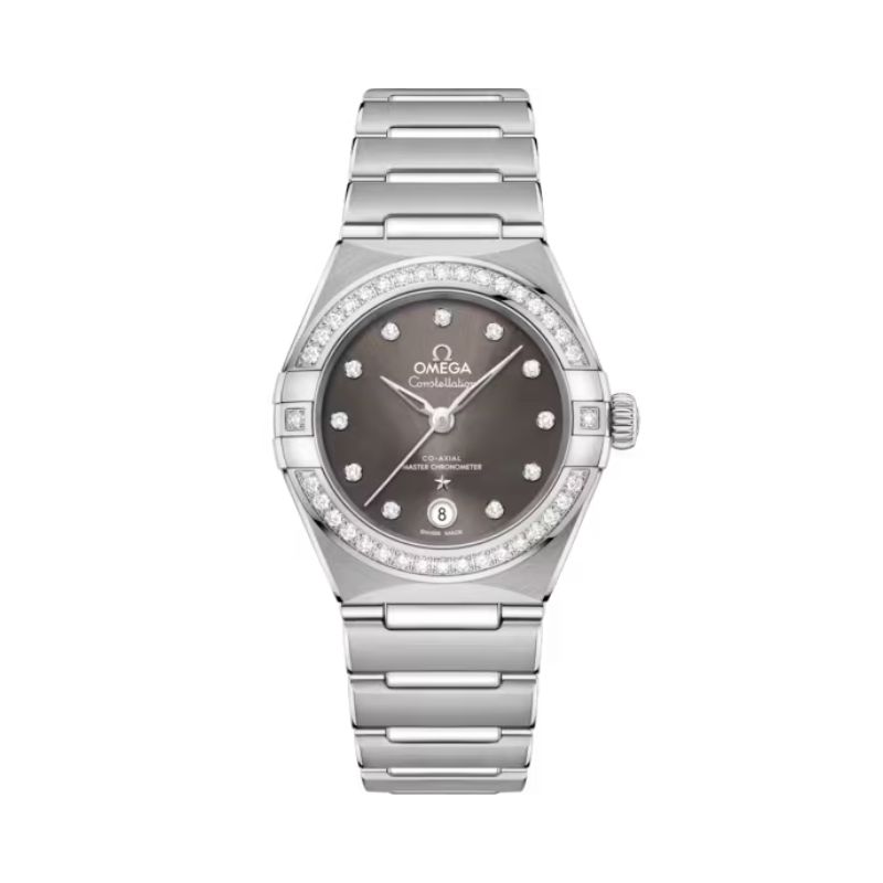 CONSTELLATION 29 MM STAINLESS STEEL WITH GREY DIAL - Omega