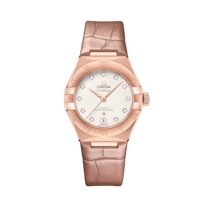 CONSTELLATION 29 MM SEDNA™ GOLD WITH SILVER DIAL - Omega