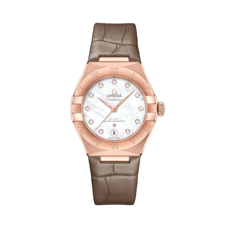 CONSTELLATION 29 MM SEDNA™ GOLD WITH MOTHER OF PEARL DIAL - Omega