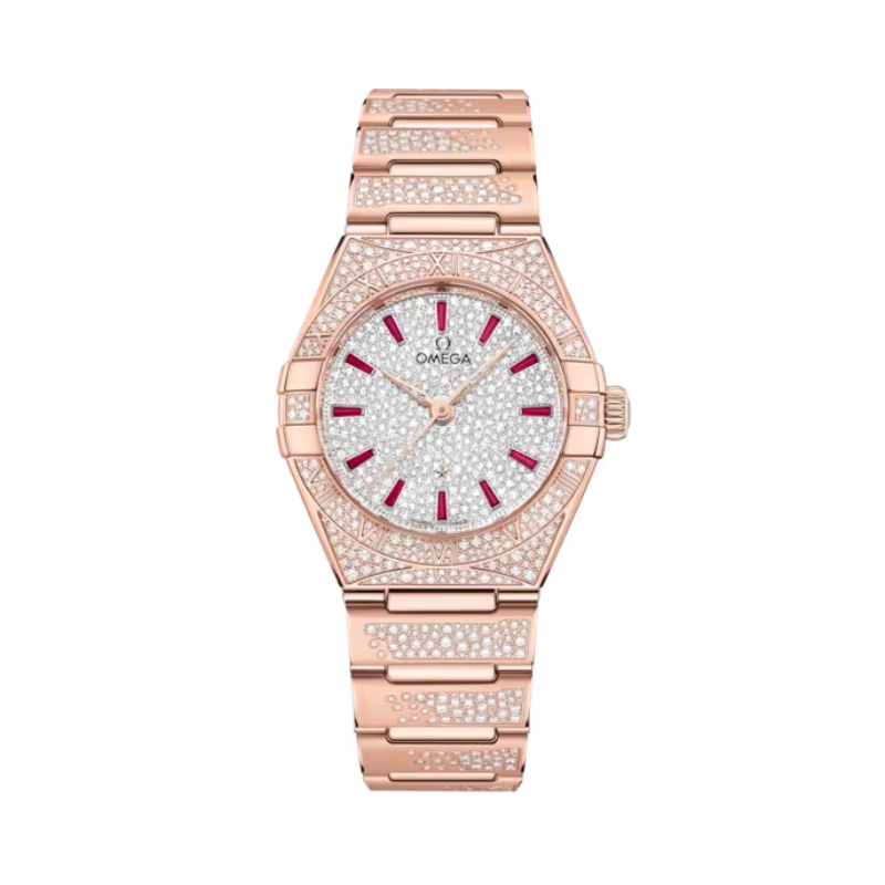 CONSTELLATION 29 MM SEDNA™ GOLD WITH WHITE DIAL - Omega