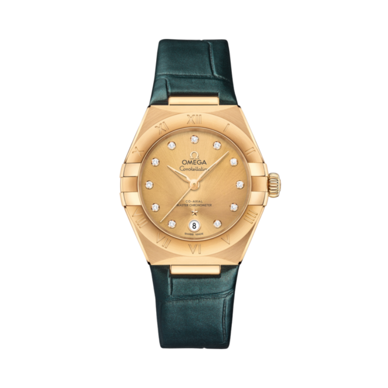 CONSTELLATION 29 MM YELLOW GOLD WITH YELLOW DIAL - Omega