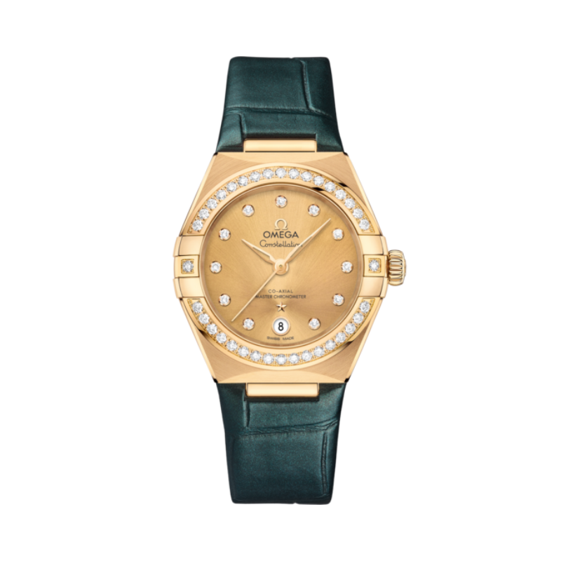 CONSTELLATION 29 MM YELLOW GOLD WITH YELLOW DIAL - Omega