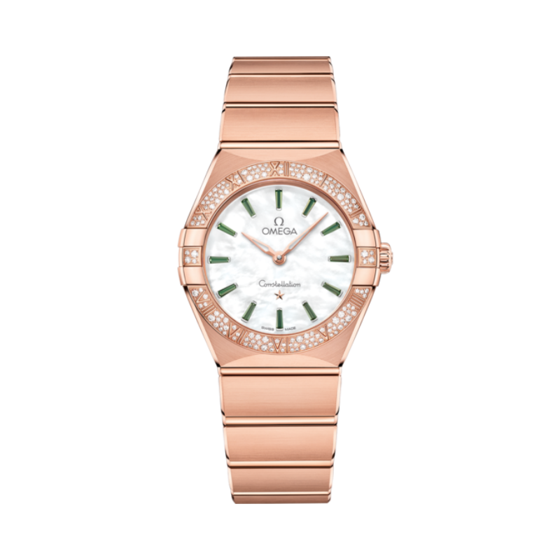 CONSTELLATION 28 MM SEDNA™ GOLD WITH MOTHER OF PEARL DIAL - Omega