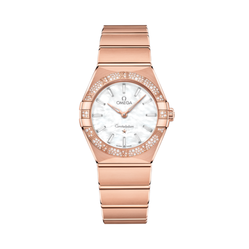 CONSTELLATION 28 MM SEDNA™ GOLD WITH MOTHER OF PEARL DIAL - Omega