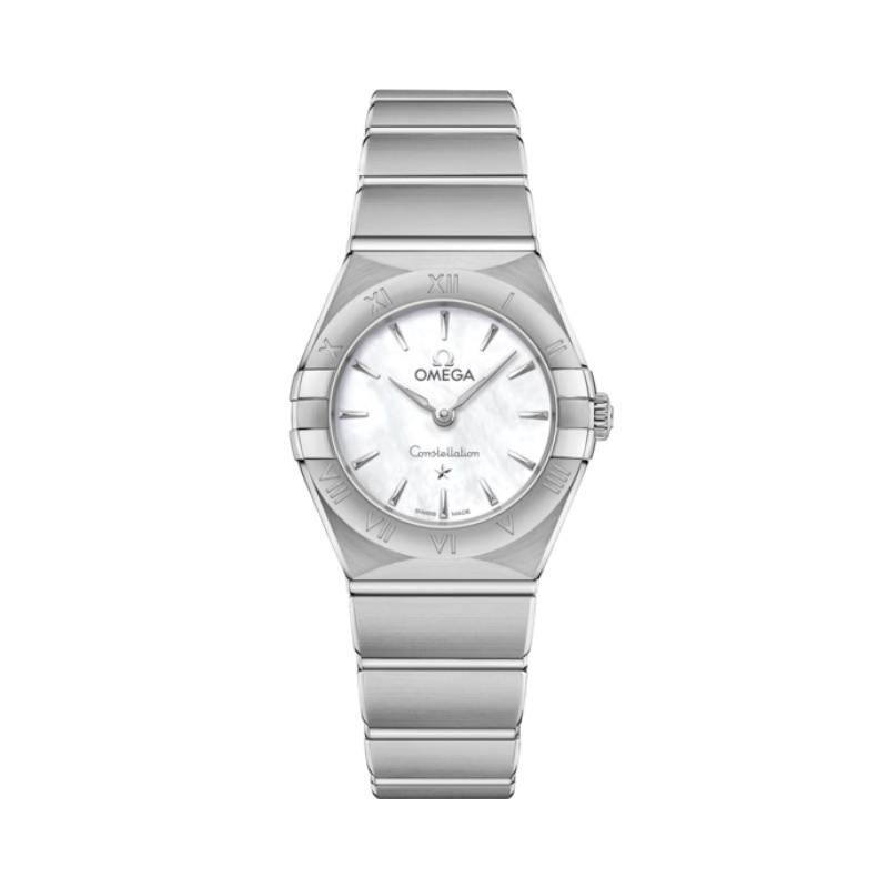 CONSTELLATION 25 MM STAINLESS STEEL WITH MOTHER OF PEARL DIAL - Omega