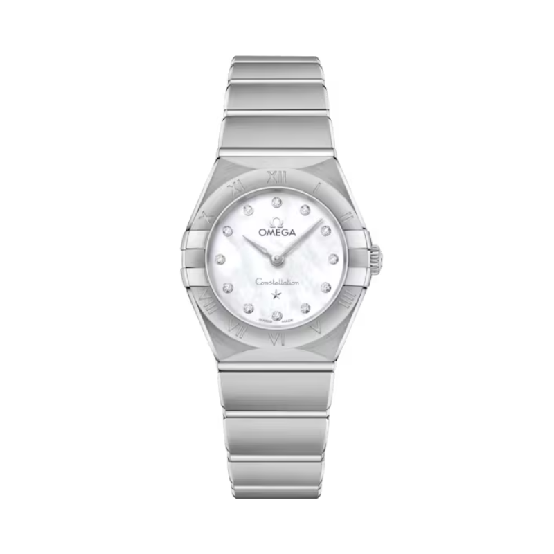 CONSTELLATION 25 MM STAINLESS STEEL WITH MOTHER OF PEARL DIAL - Omega