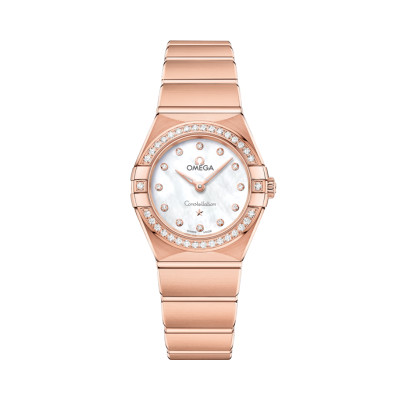 CONSTELLATION 25 MM SEDNA™ GOLD WITH MOTHER OF PEARL DIAL - Omega