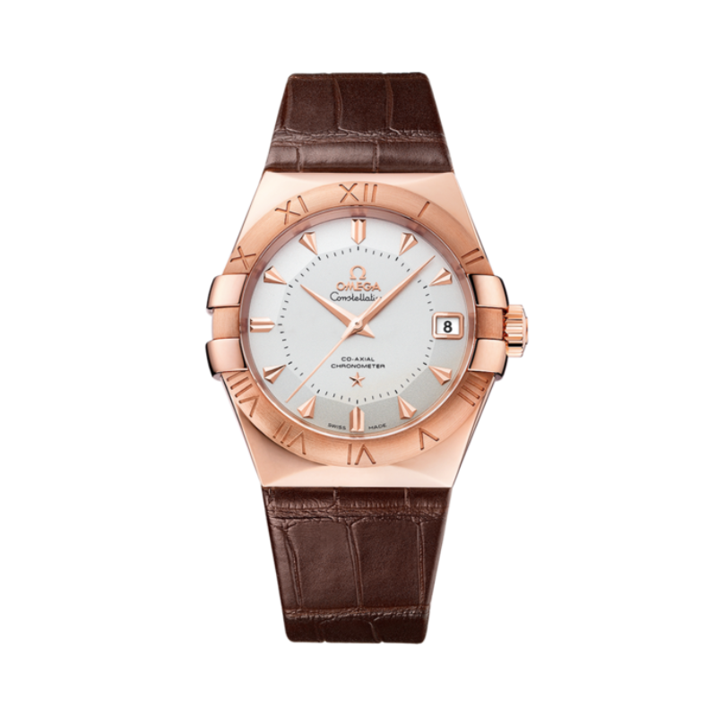 CONSTELLATION 38 MM SEDNA™ GOLD WITH SILVER DIAL - Omega