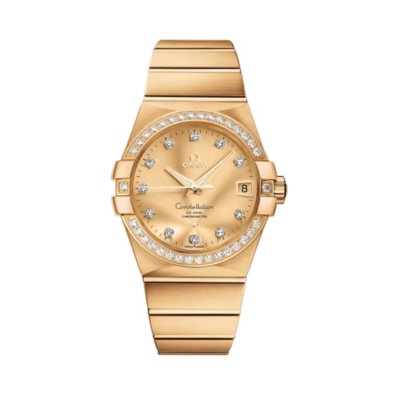 CONSTELLATION 38 MM YELLOW GOLD WITH YELLOW DIAL - Omega
