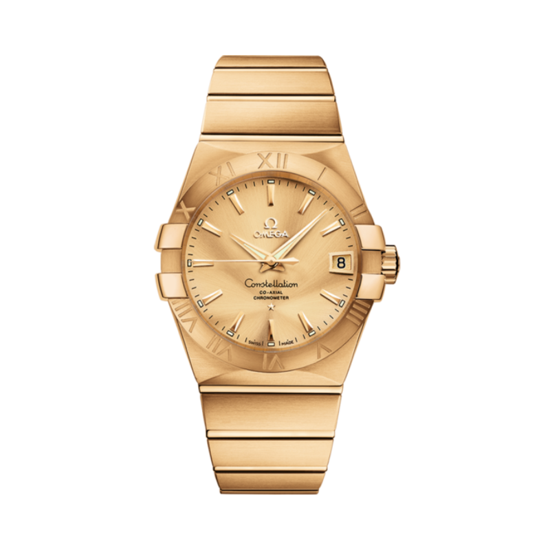 CONSTELLATION 38 MM YELLOW GOLD WITH YELLOW DIAL - Omega