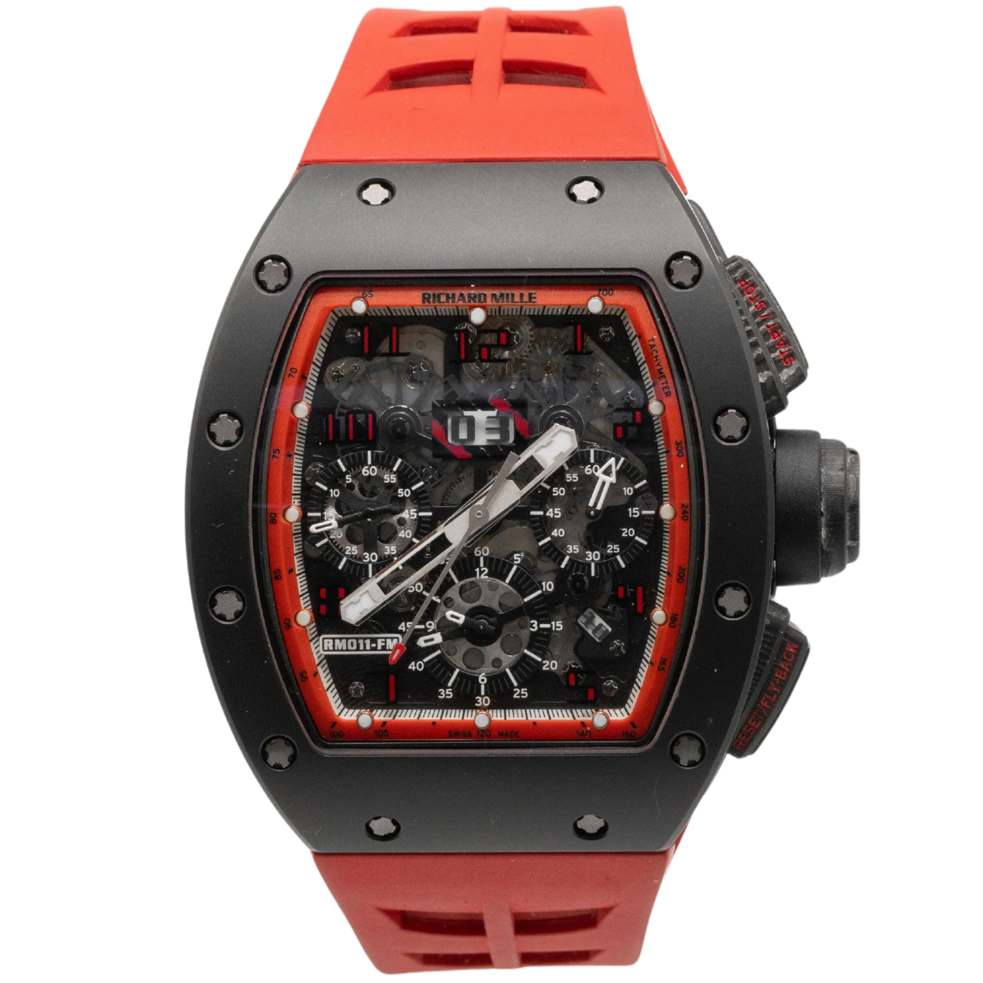 Richard Mille RM011 Midnight Fire Black Carbon - Richard Mille