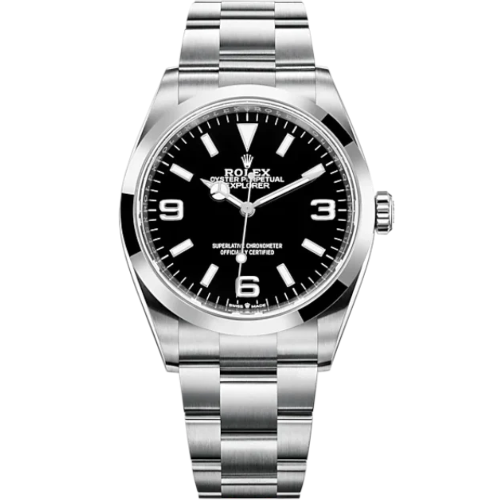 Rolex Explorer Ref. 124270 36MM Oyster Black Dial - Rolex
