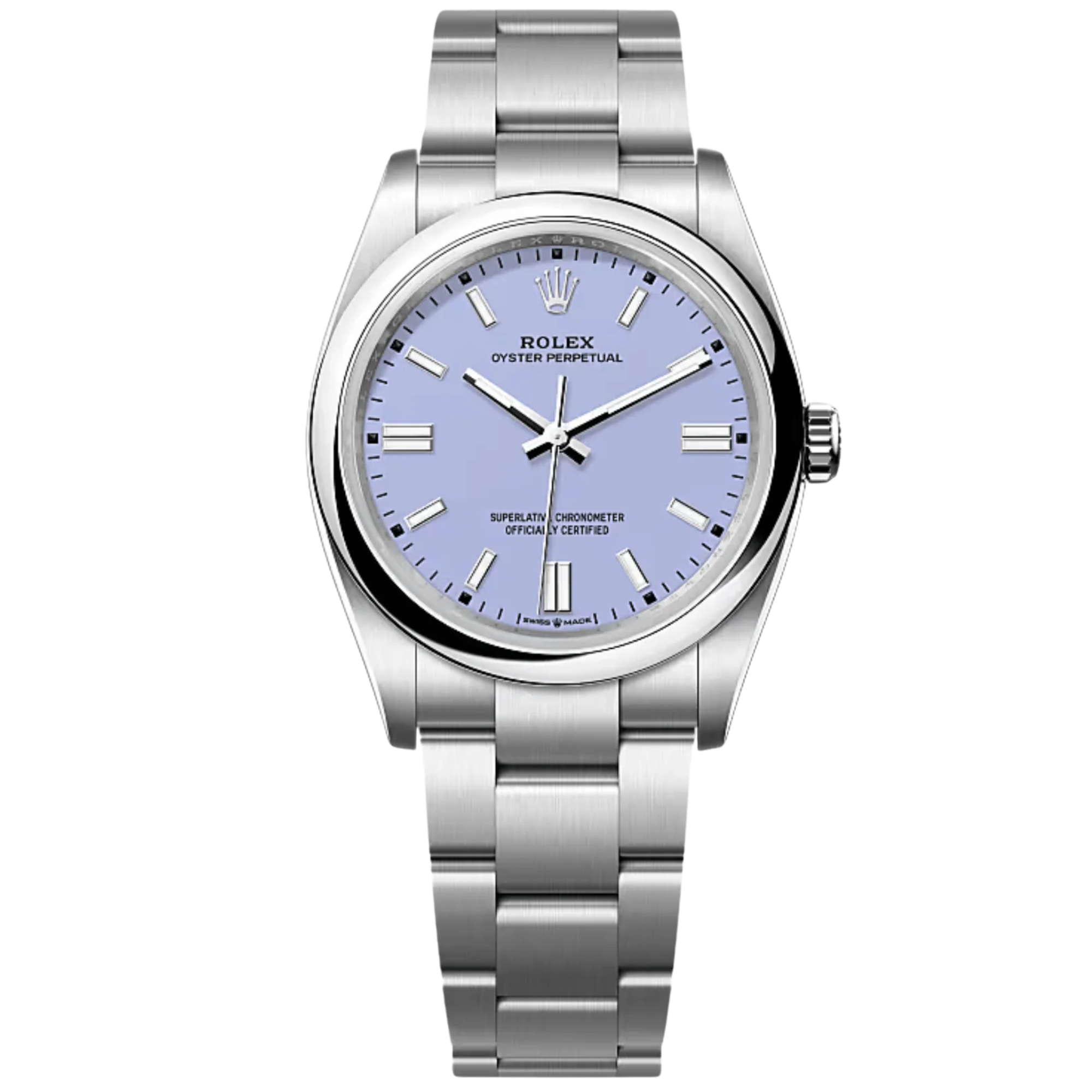 Rolex Oyster Perpetual Ref. 126000 36mm Stainless Steel Lavender Dial - Rolex