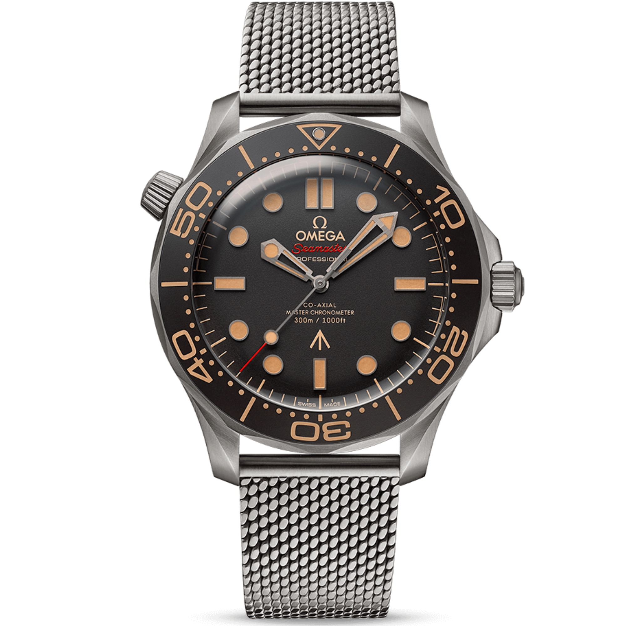 Omega Seamaster Ref. 210.90.42.20.01.001 Diver "007 Edition" Full Bracelet 2023 Preowned Complete - Omega