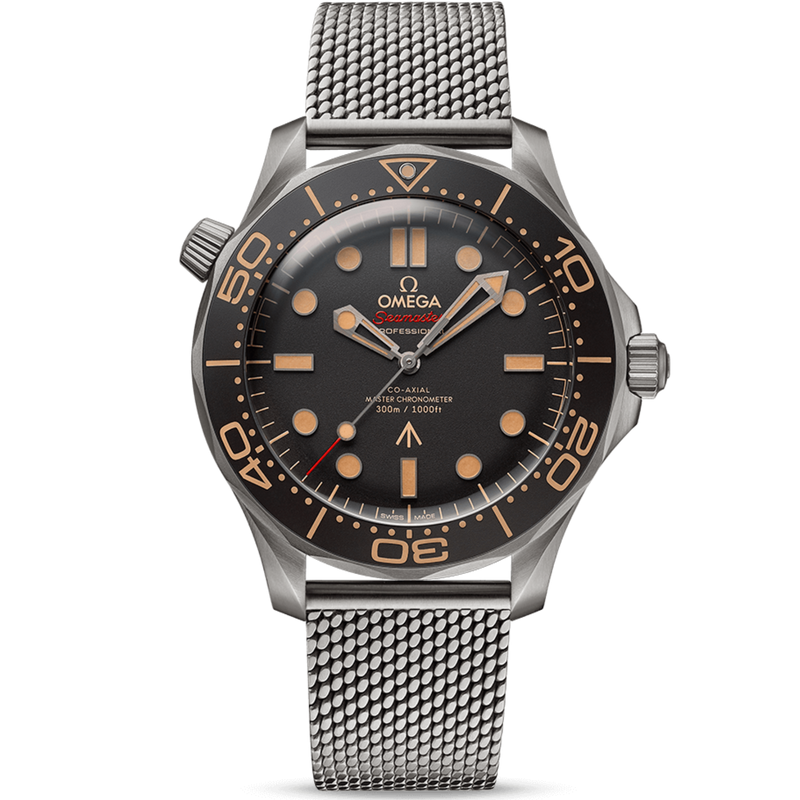 Omega Seamaster Ref. 210.90.42.20.01.001 Diver "007 Edition" Full Bracelet 2023 Preowned Complete - Omega