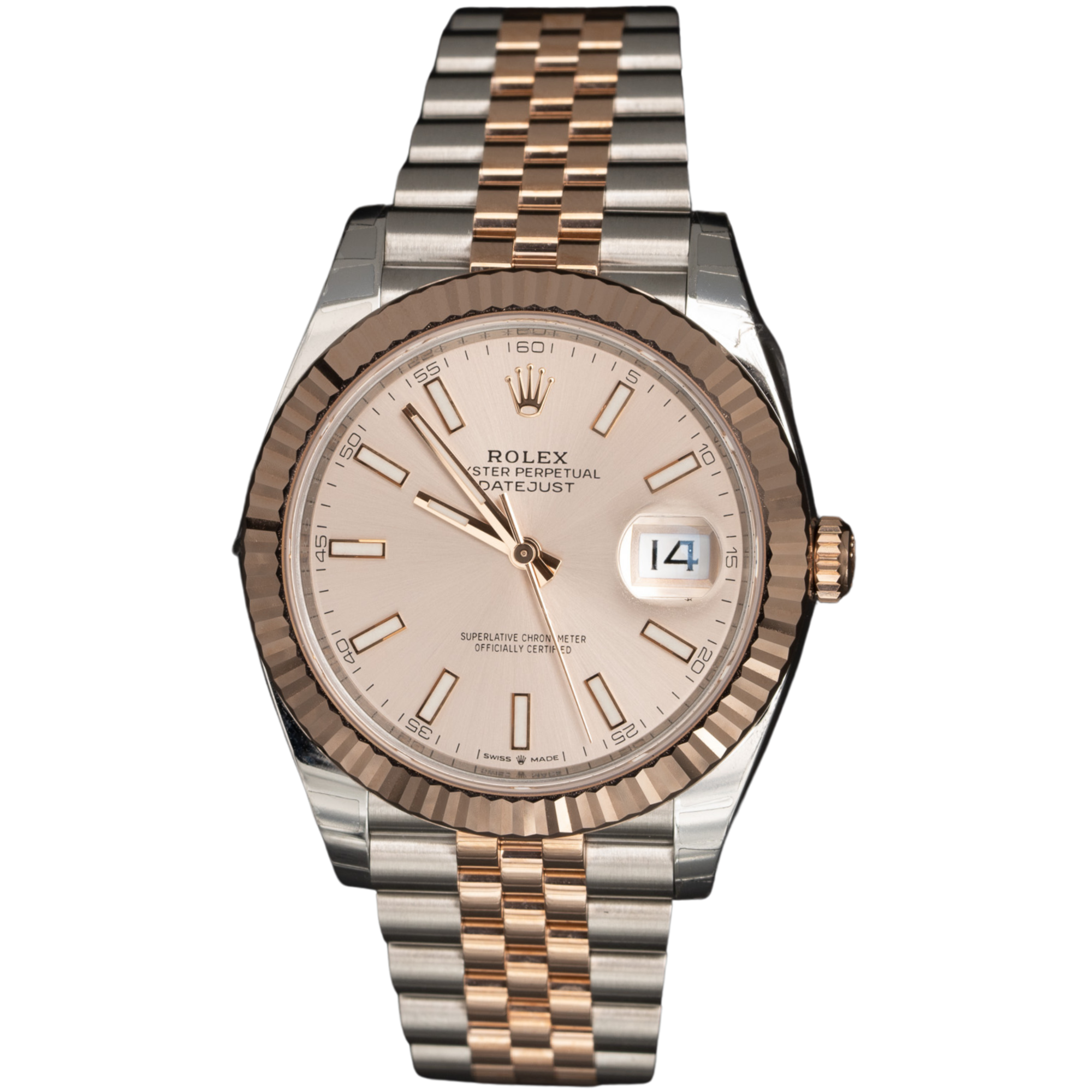 Rolex Datejust Ref. 126331 Rose Gold Sundust Dial - Rolex