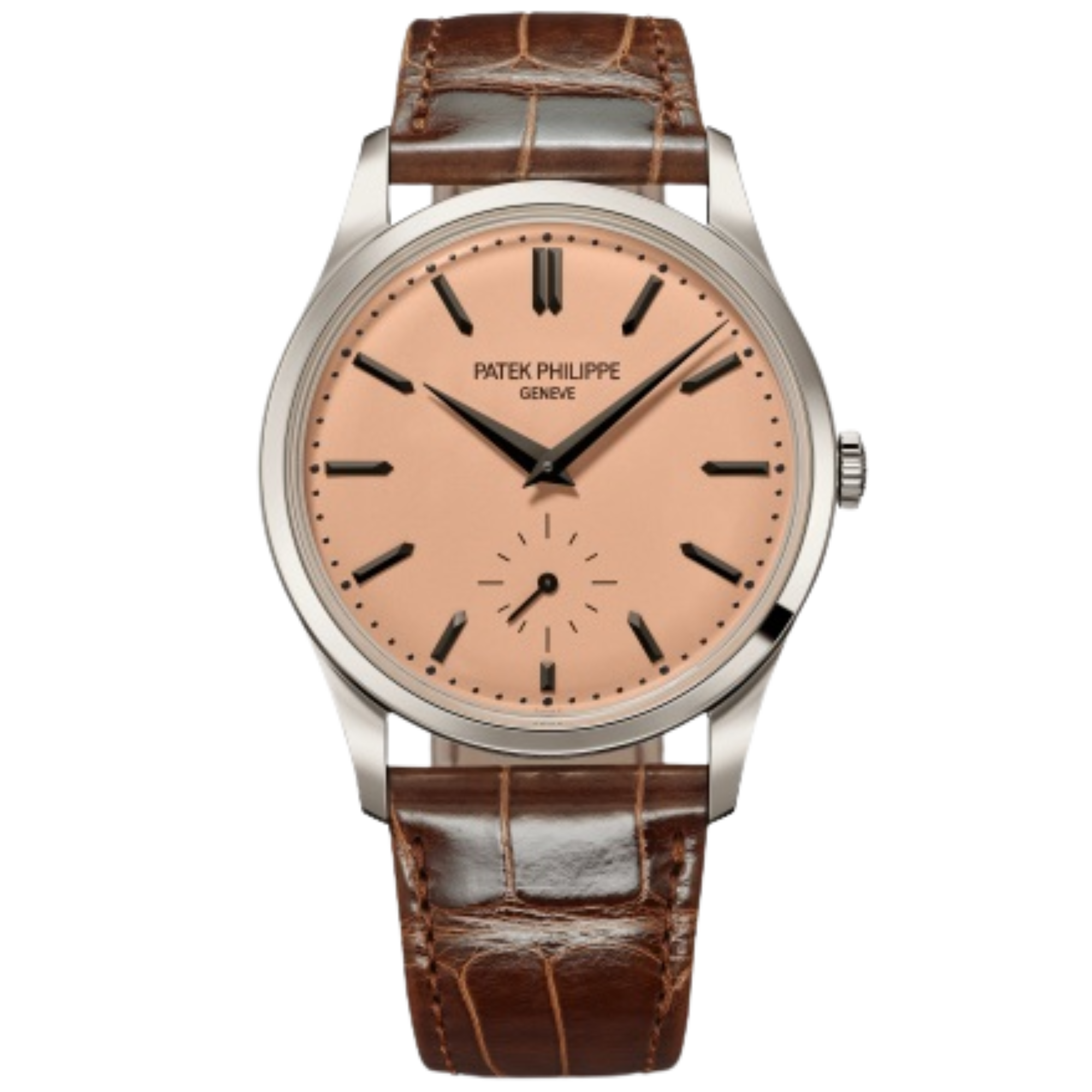 Patek Philippe Calatrava Ref. 6196P-001 Platinum Rose Gold Dial - Patek Philippe