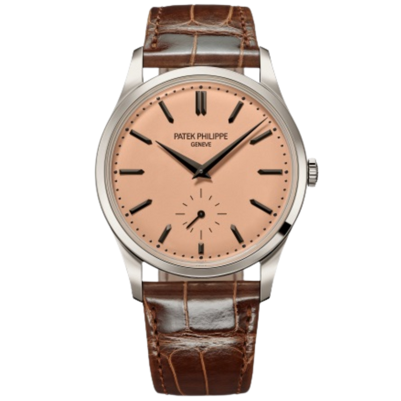 Patek Philippe Calatrava Ref. 6196P-001 Platinum Rose Gold Dial - Patek Philippe